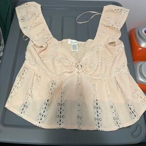 Lace Babydoll Top